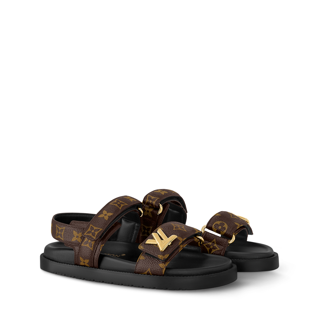 Sandália Rasteirinha LV Sunset - Sapatos | LOUIS VUITTON ®